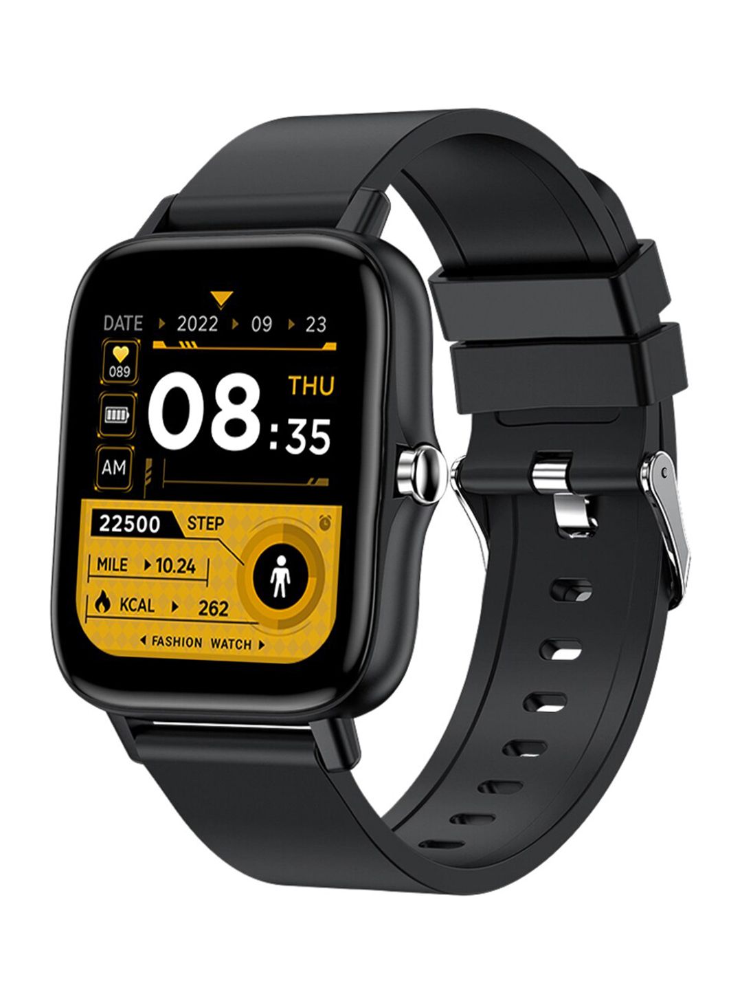 GIORDANO Unisex Black Smartwatch R6-W31-01 Price in India