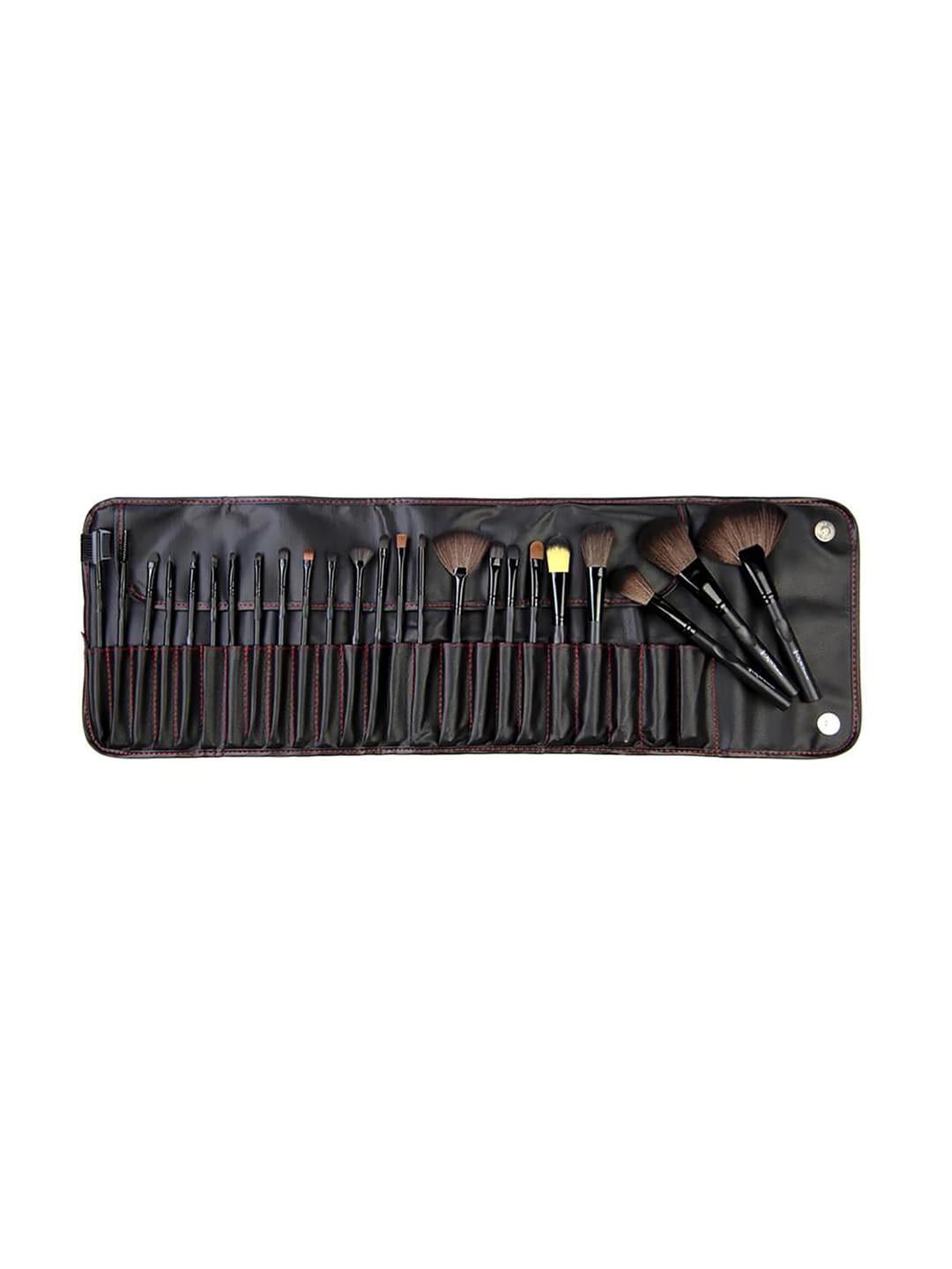 Ronzille Set Of 24 Black Soft Makeup Brush Set Price in India