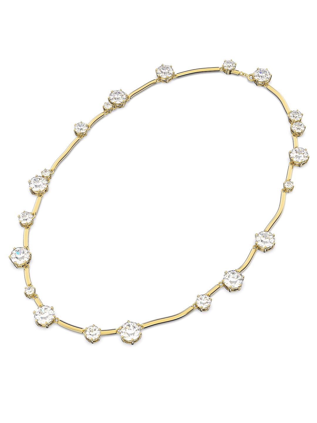 SWAROVSKI White Gold-Plated Necklace Price in India