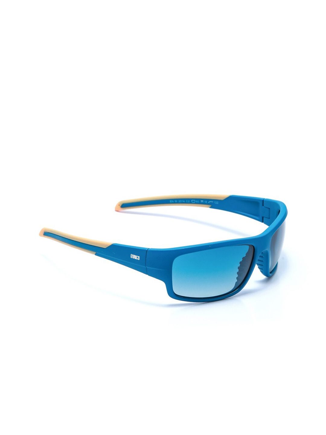 ENRICO Blue Lens & Blue Sports Sunglasses Polarised & UV Protected Lens EN M 2014 C2 Price in India