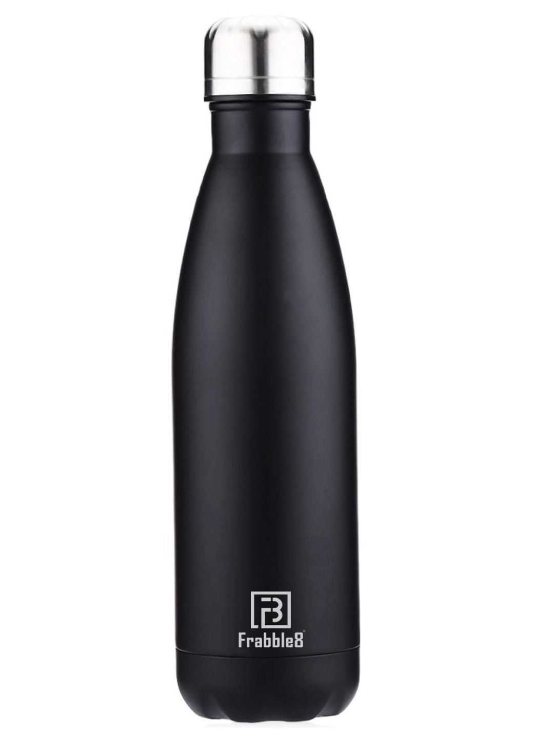 Frabble8 Black Vacuum Insulated Stainless Steel Classic Cola Water Bottle Thermos 750ml Price in India