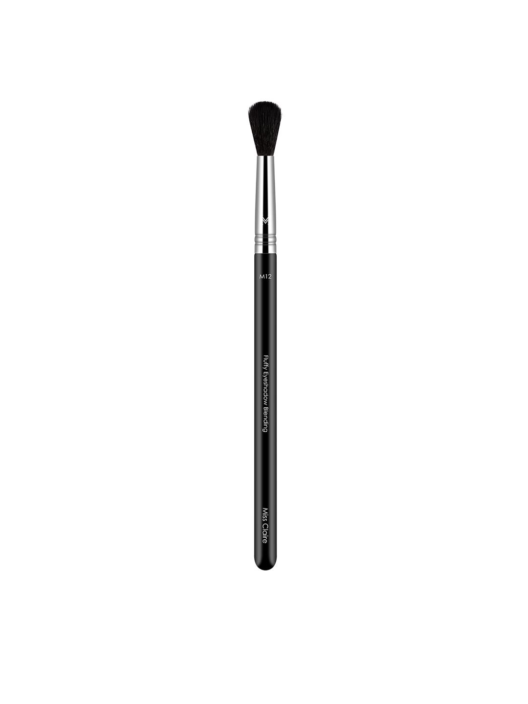 Miss Claire M12 - Fluffy Eyeshadow Blending Brush - Silver-Toned & Black Price in India