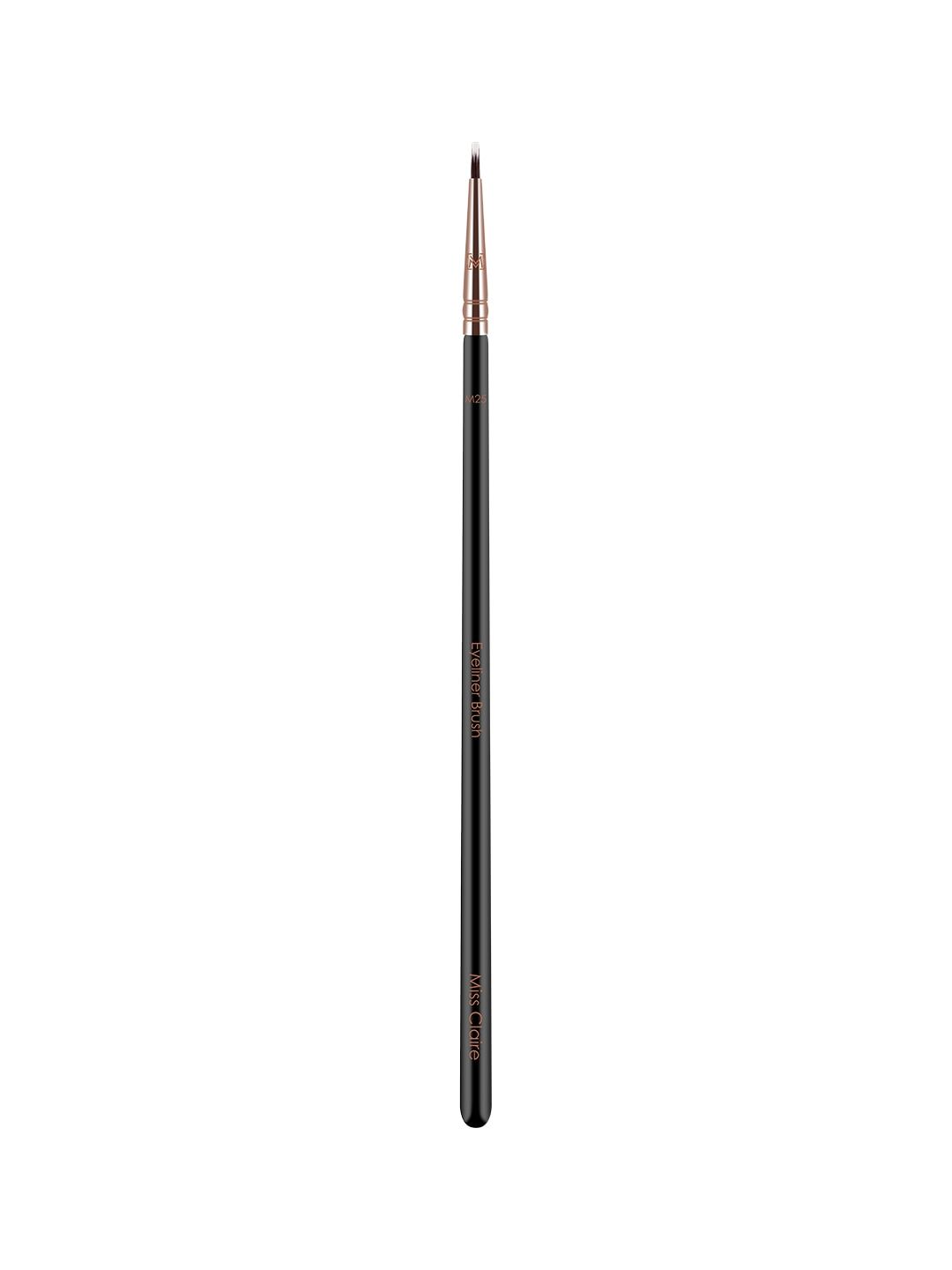 Miss Claire Eyeliner Brush - M25 Black & Rose-Gold Toned Price in India