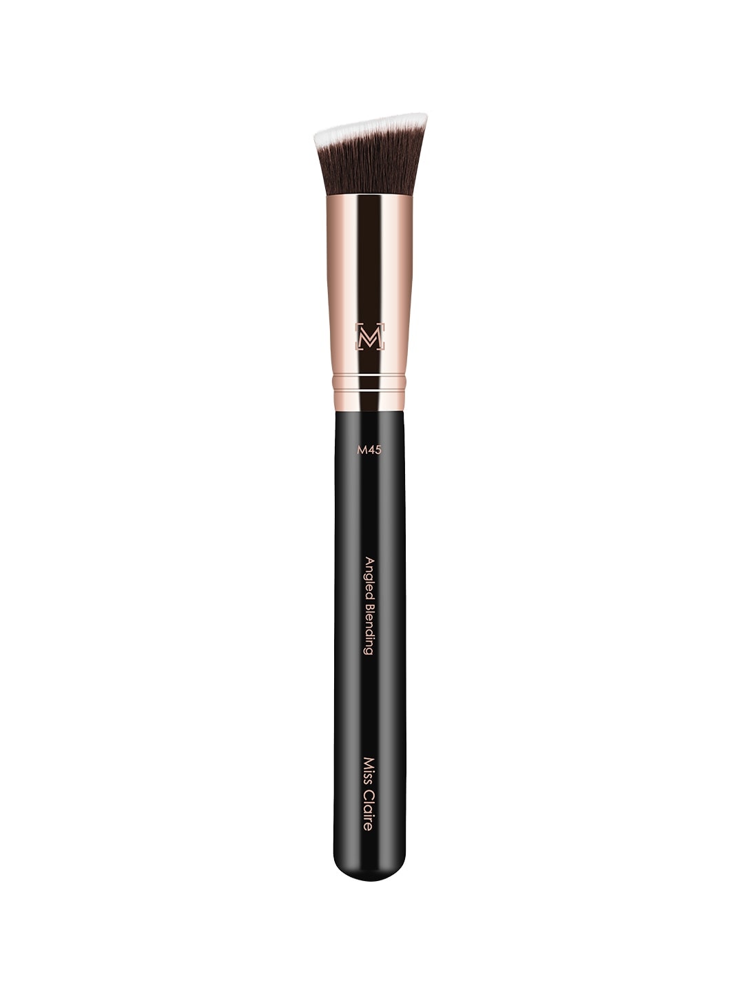 Miss Claire Angled Blending Brush - M45 Black & Rose Gold-Toned Price in India