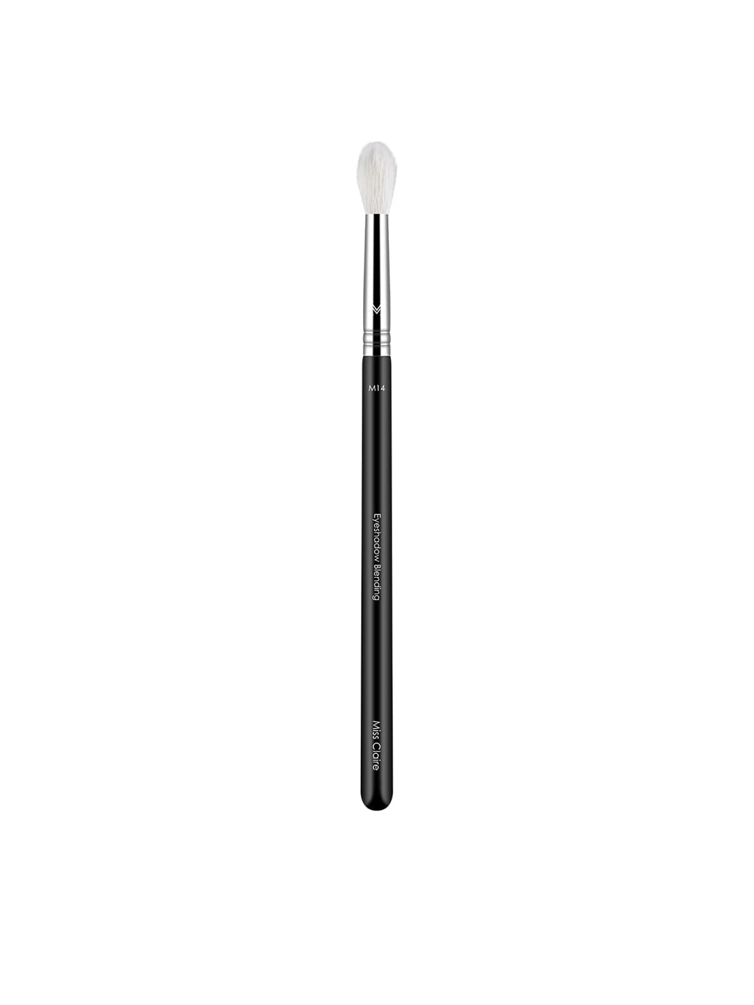 Miss Claire M14 - Eyeshadow Blending Brush - Silver-Toned & Black Price in India