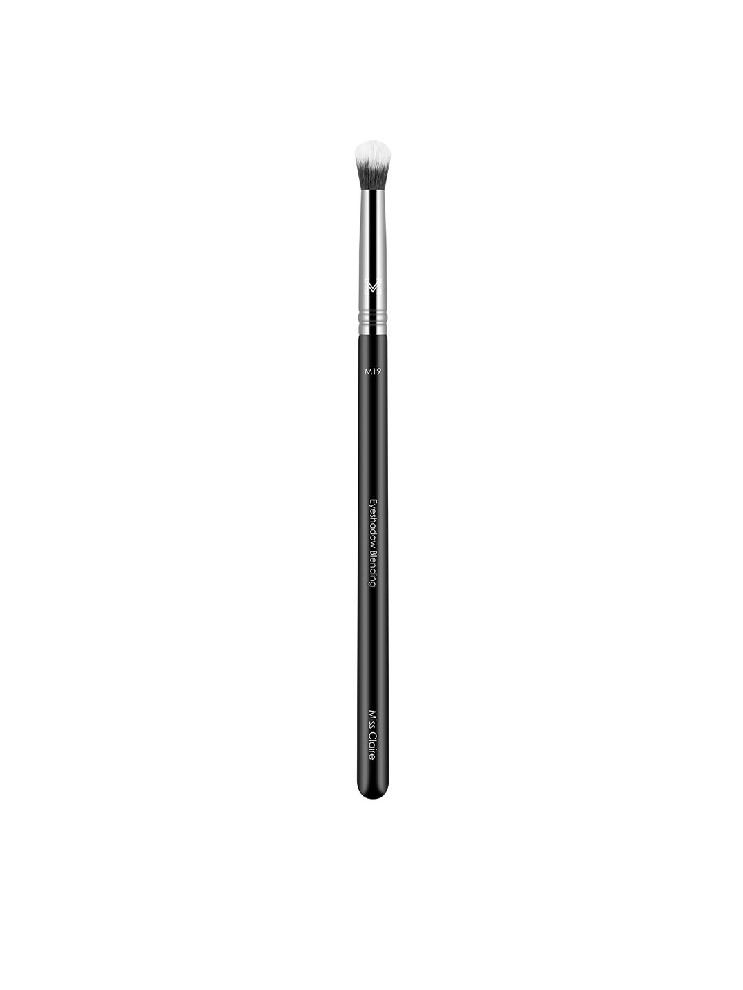 Miss Claire M19 - Eyeshadow Blending Brush - Silver-Toned & Black Price in India