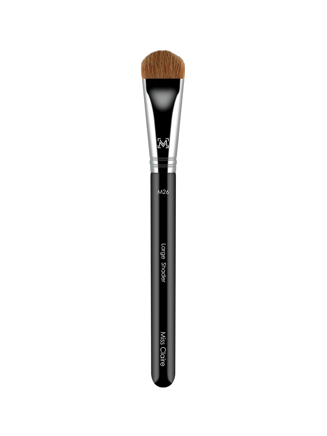 Miss Claire M26 - Large Shader Face Brush - Silver-Toned & Black Price in India