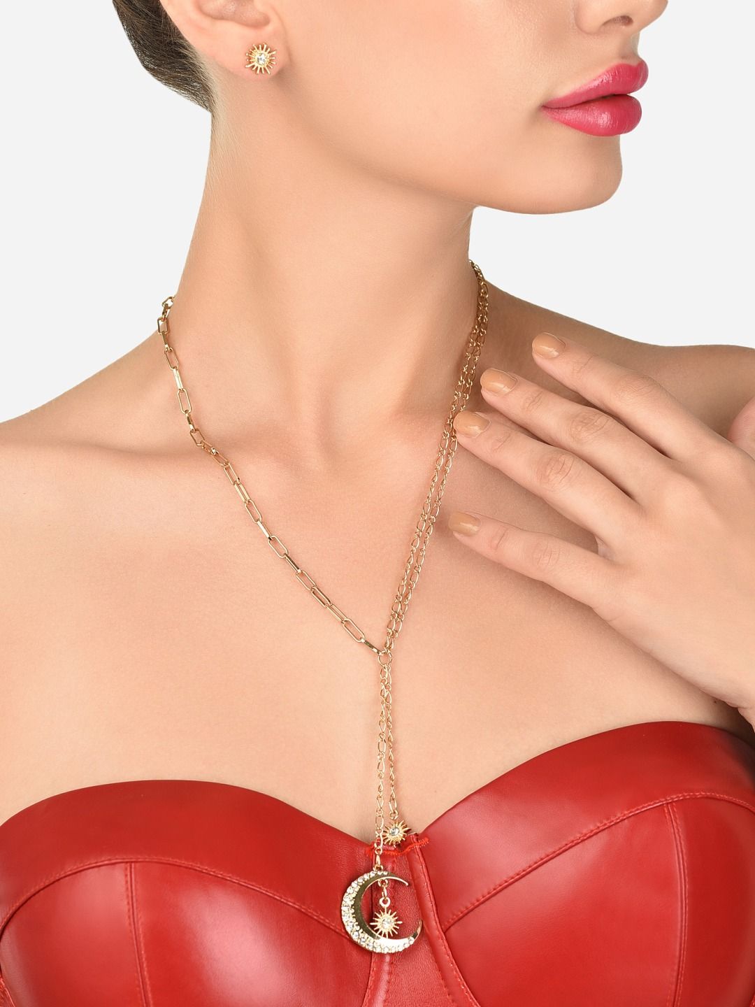 AMI Gold-Plated Necklace Price in India