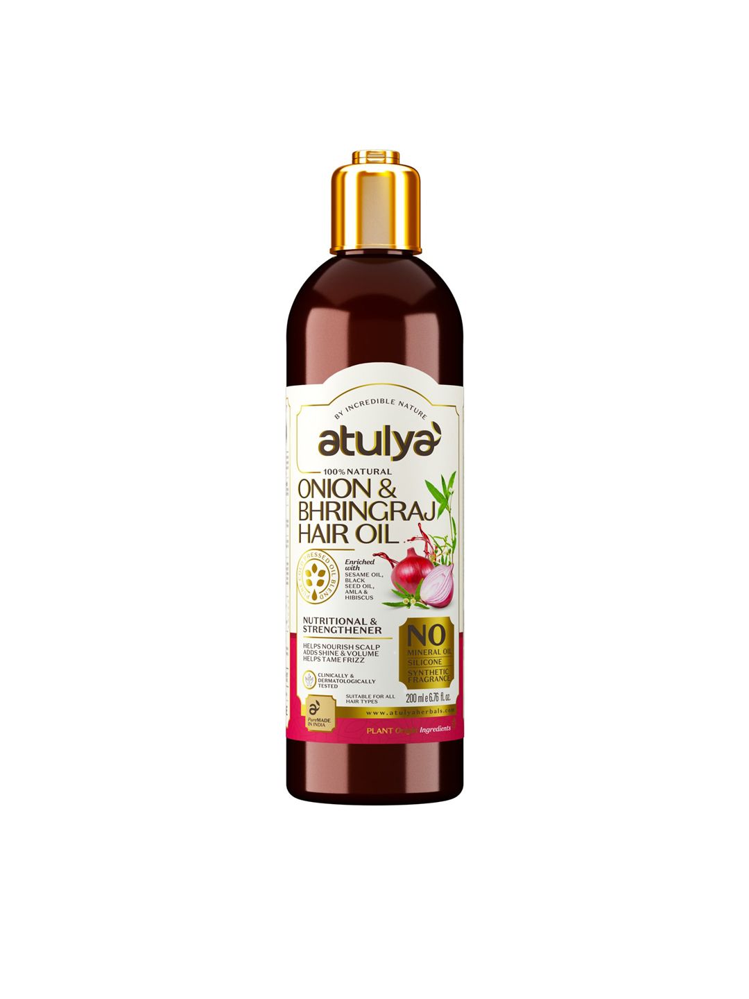 Atulya Onion & Bhringraj Hair Oil 200 ml Price in India