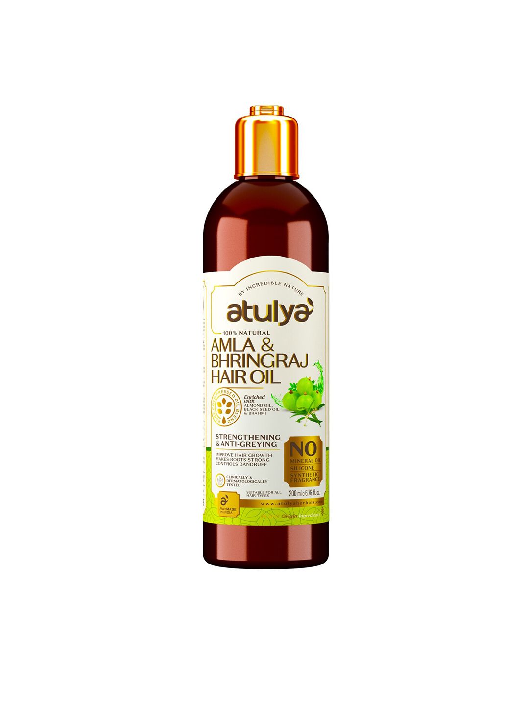 Atulya Amla & Bhringraj Hair Oil 200 ml Price in India