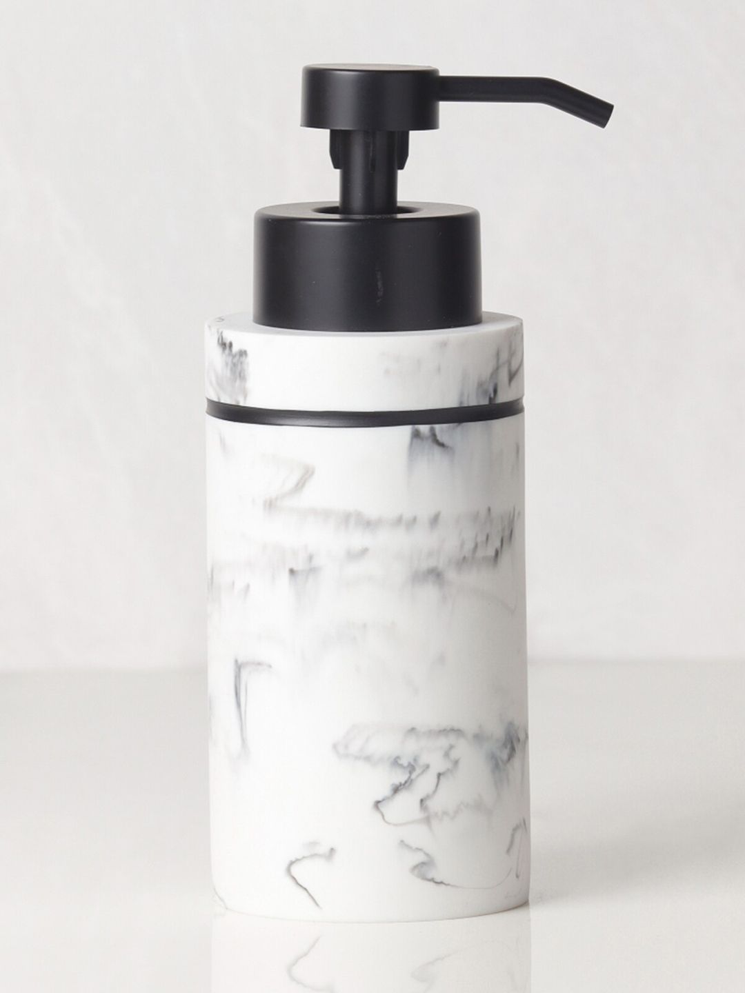 OBSESSIONS White & Grey Soap & Lotion Dispenser Price in India
