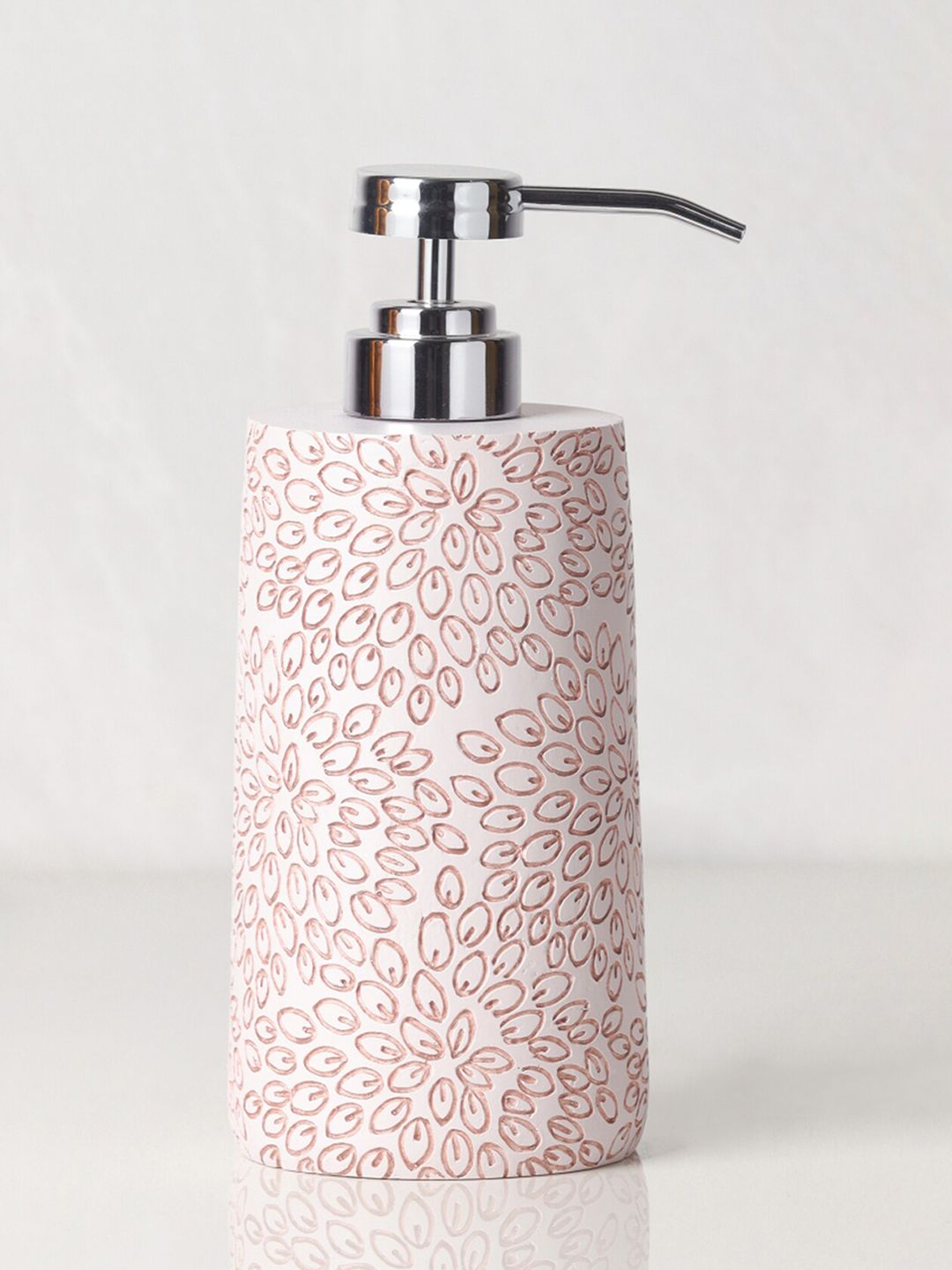 OBSESSIONS Pink Polyresin Soap & Lotion Dispenser Price in India