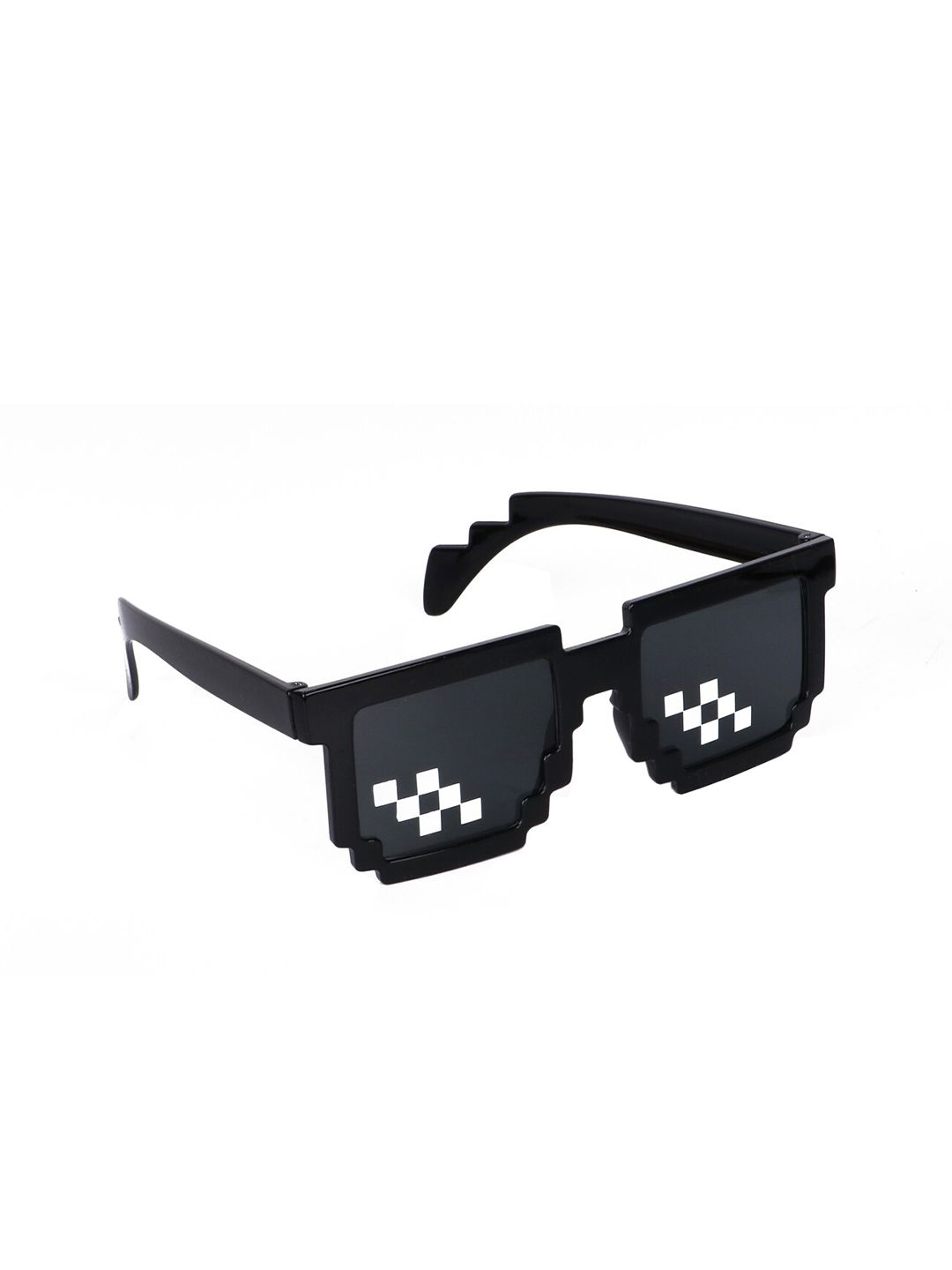 Awestuffs Unisex Black Wayfarer Sunglasses with UV Protected Lens MTCKPGSIM1018 Price in India