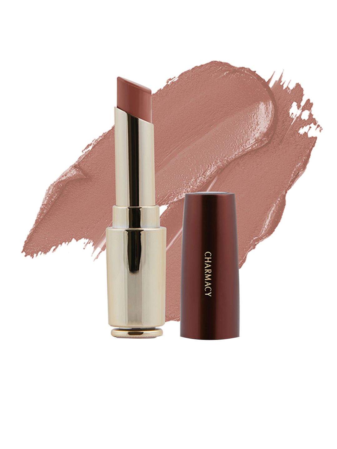 Charmacy Milano Moisturising & Hydrating Vegan Flattering Nude Lipstick - Lets Cuddle 04