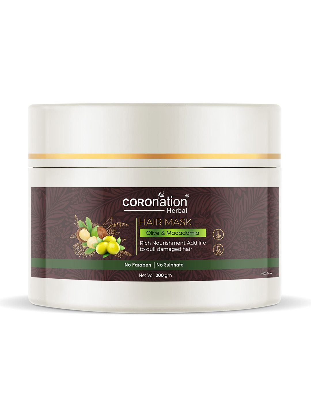 COROnation Herbal Olive & Macadamia Hair Mask 200 gm Price in India