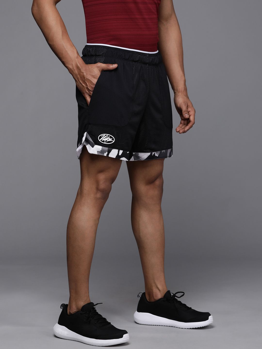 nike training sport clash shorts