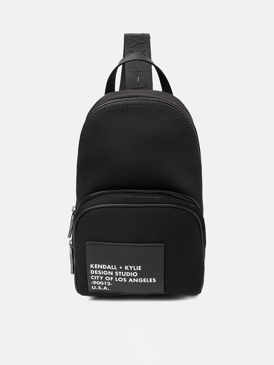 KENDALL & KYLIE Women Black Crossbody Backpack Price in India