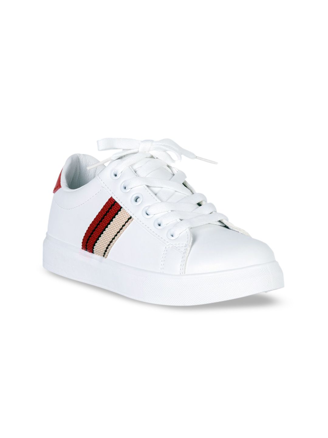 London Rag Women Red Striped Sneakers Price in India