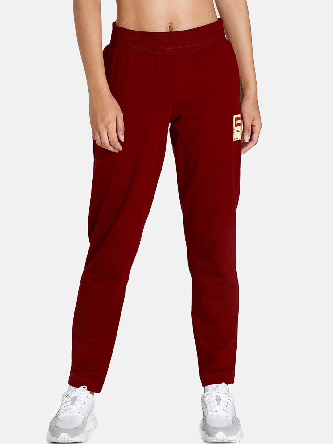 Puma Woman Red Track Pants Price in India