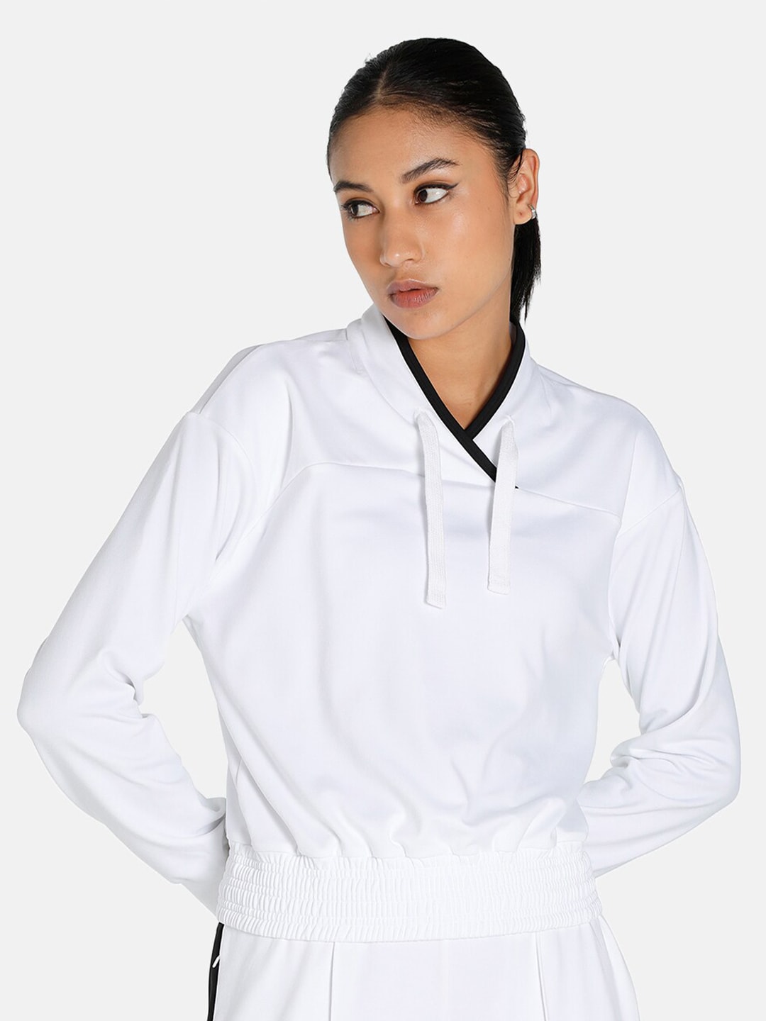 Puma Woman White Training Sweatshirt Price in India