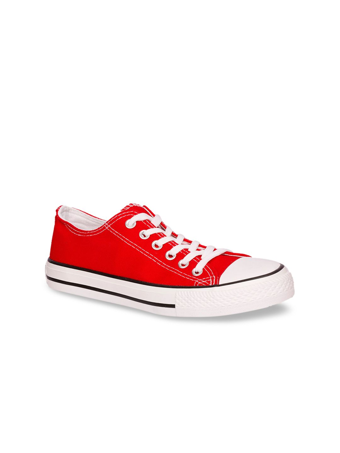 CIPRAMO SPORTS Women Red Solid Sneakers Price in India