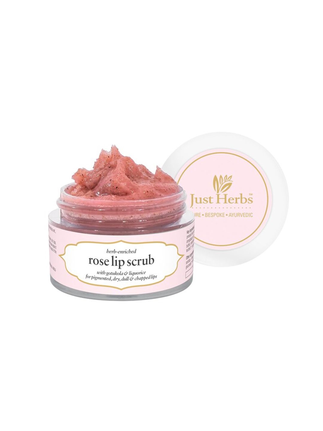 Just Herbs Herb-Enriched Vegan Rose Lip Scrub 15 gm Price in India