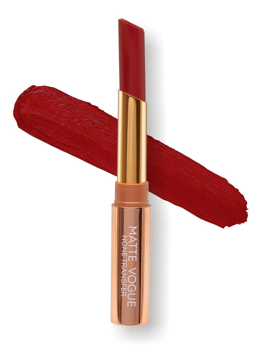 ME-ON Matte Vogue None Transfer Lipstick - Rich Red 06 Price in India