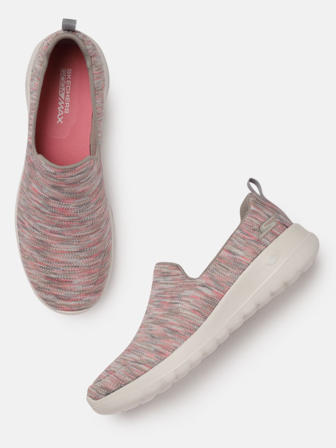 Skechers Women Coral Pink GO WALK JOY-TERRIFIC Walking Shoes Price in India
