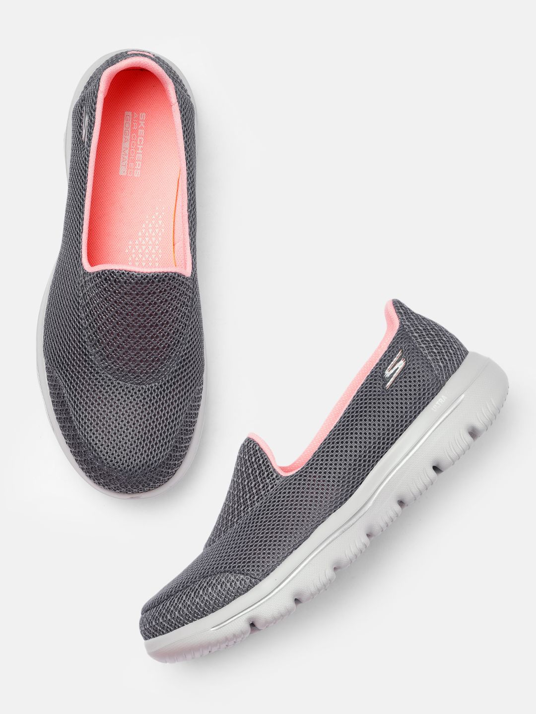 Skechers Women Grey GO WALK EVOLUTION ULTRA-INTER Walking Shoes Price in India