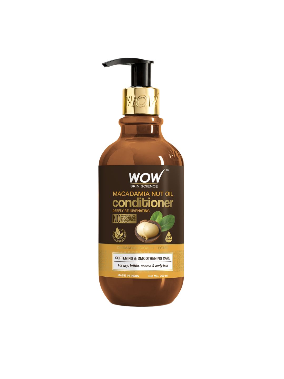 WOW SKIN SCIENCE Deeply Rejuvenating Macadamia Nut Oil Conditioner - 300 ml Price in India
