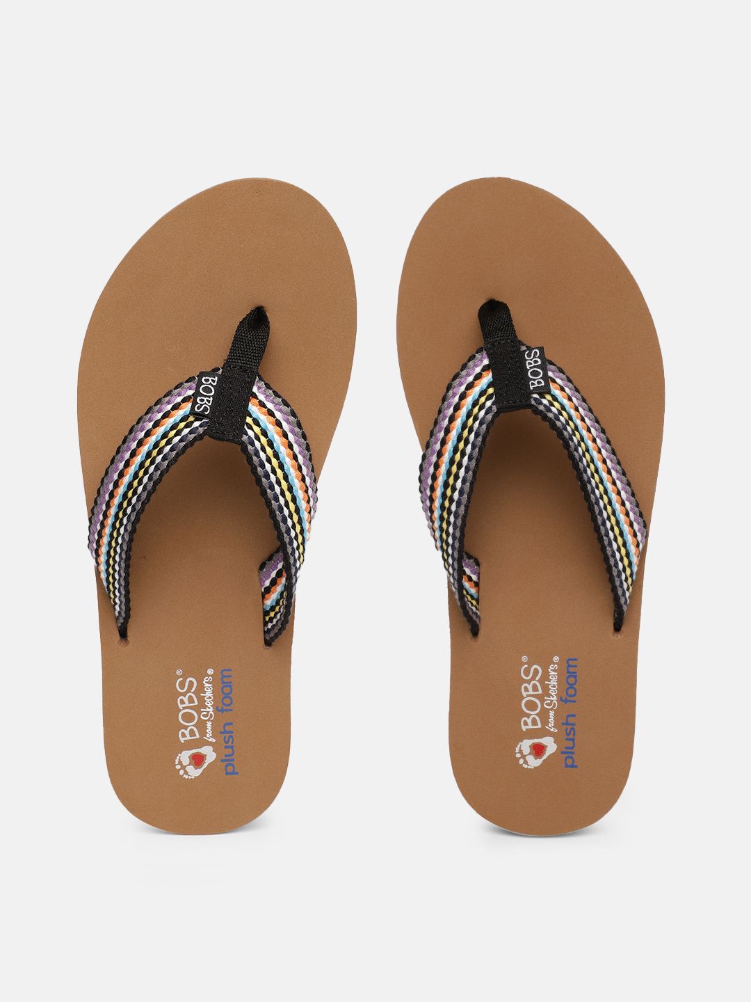 Skechers Women Black Thong Flip-Flops Price in India