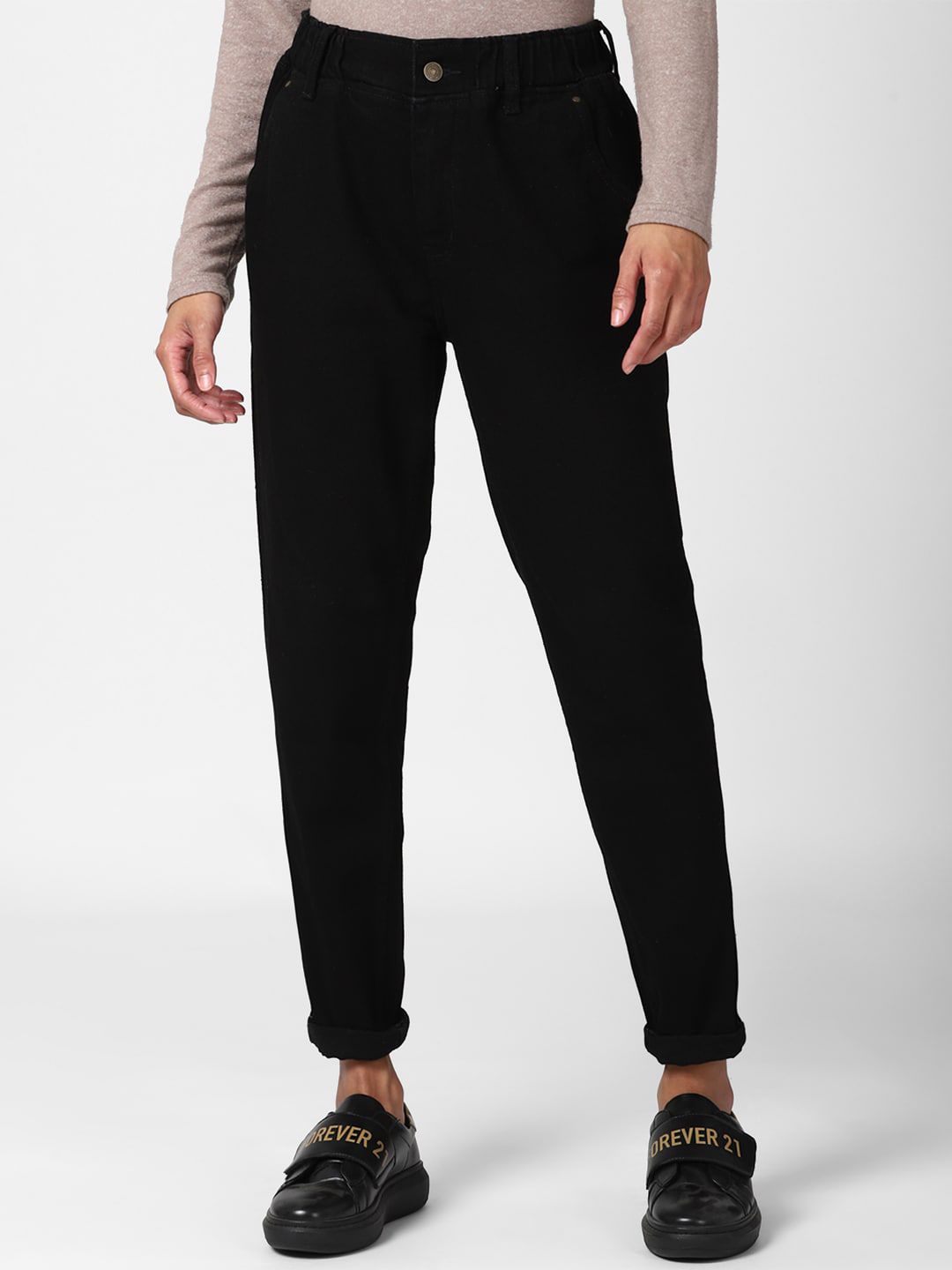 FOREVER 21 Women Black Jeans Price in India