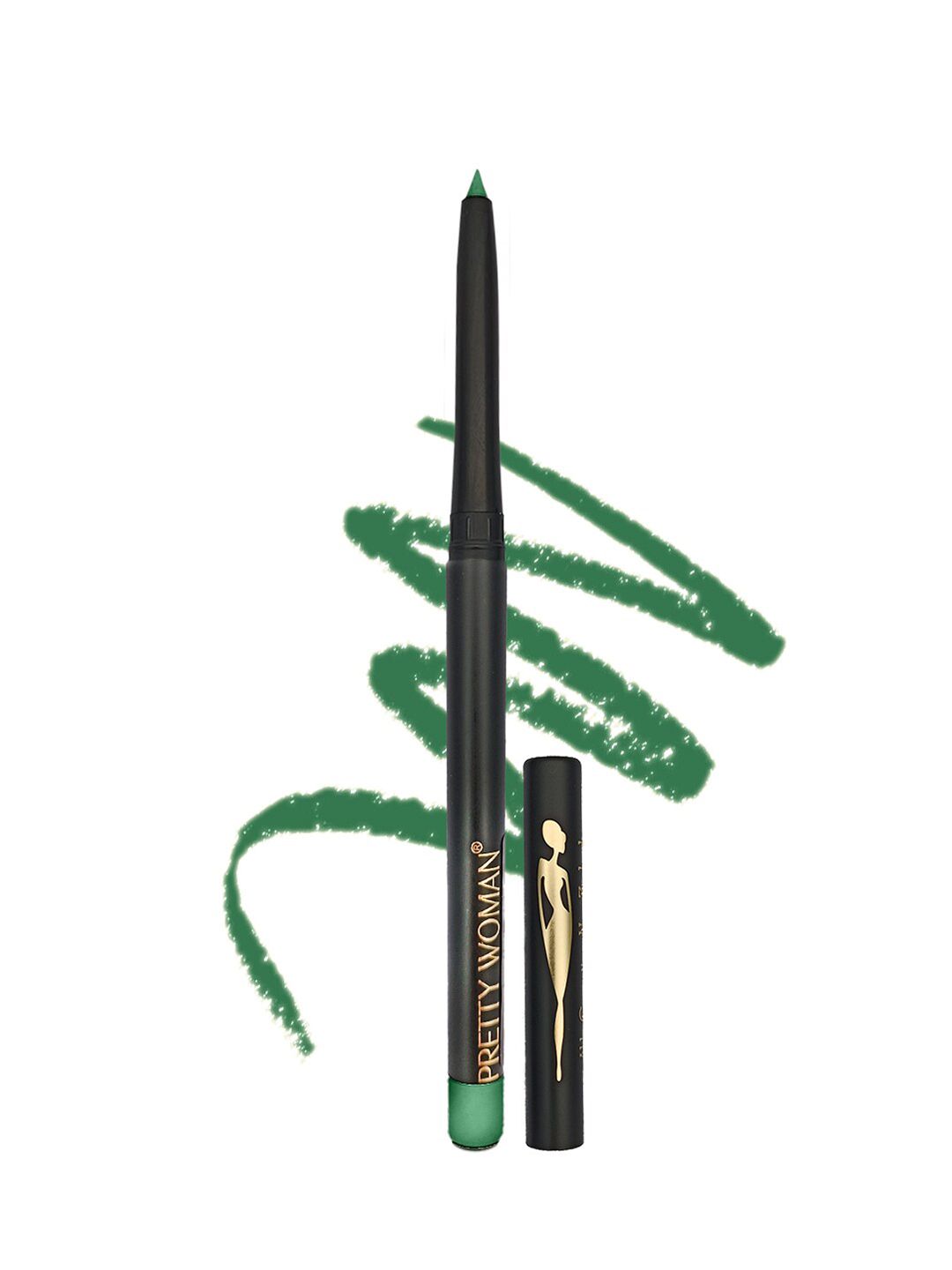 Pretty Woman  Smudgeproof Retractable Kohl Green Kajal 05 4.2 gm Price in India