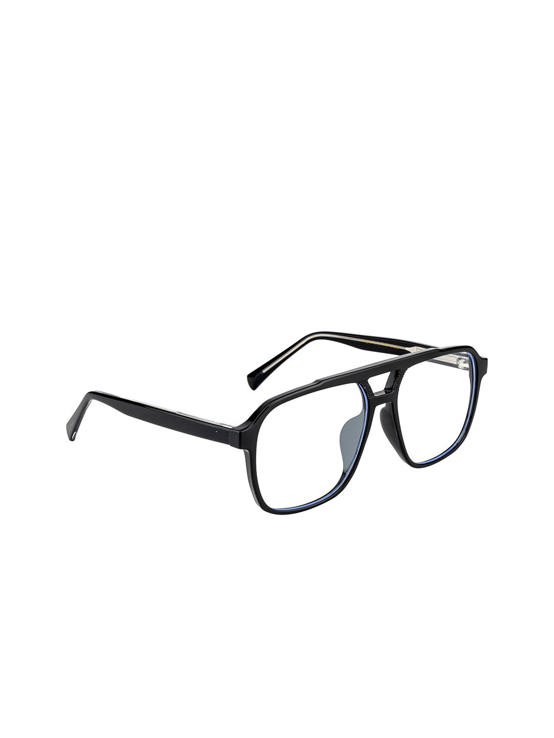 Ted Smith Adult Black Full Rim Aviator Frames Price in India