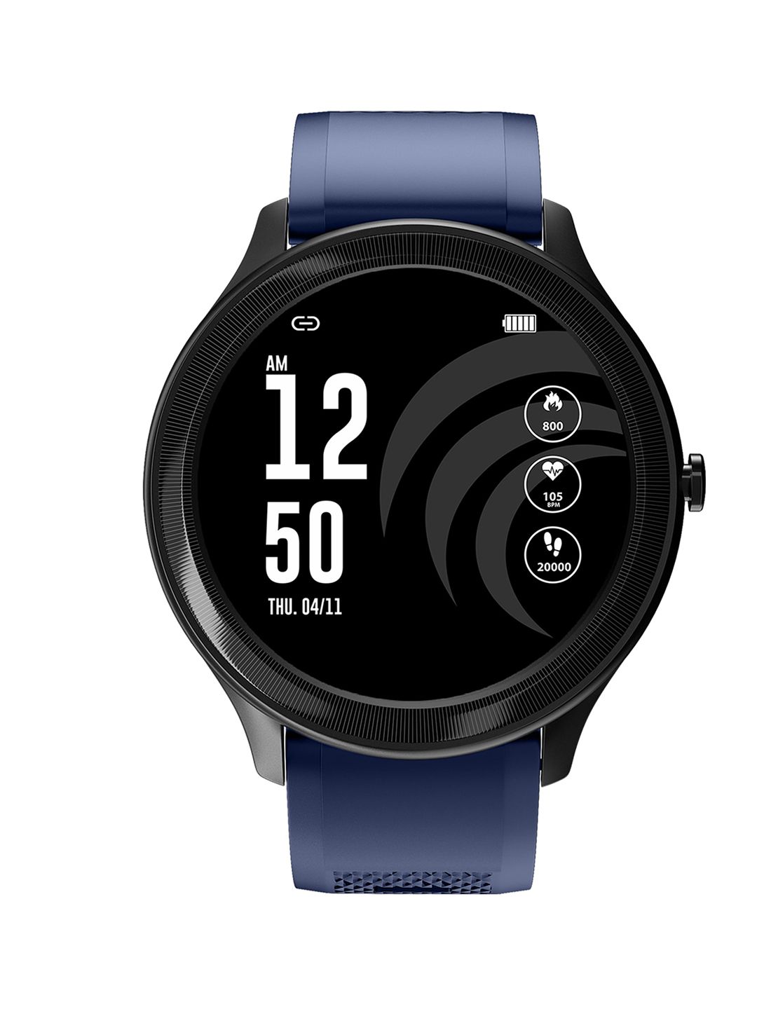 Cellecor Unisex Blue & Black Solid ActFit Smartwatch A3 PRO Price in India