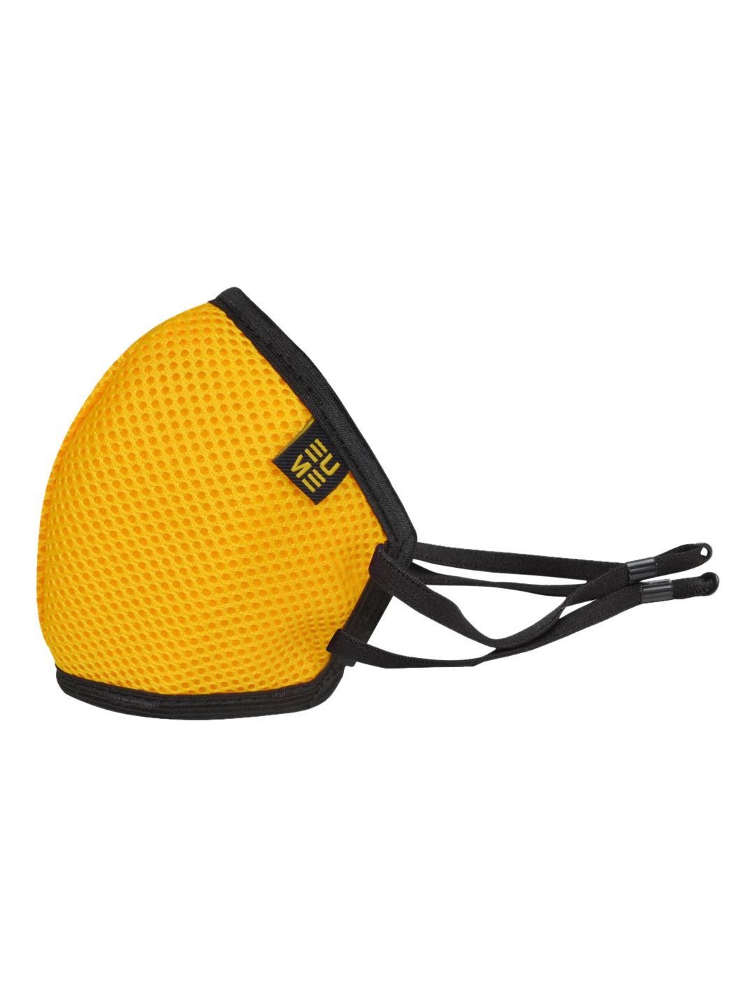 EUME Unisex Yellow Solid 3-Ply Reusable Protective Outdoor Masks Price in India