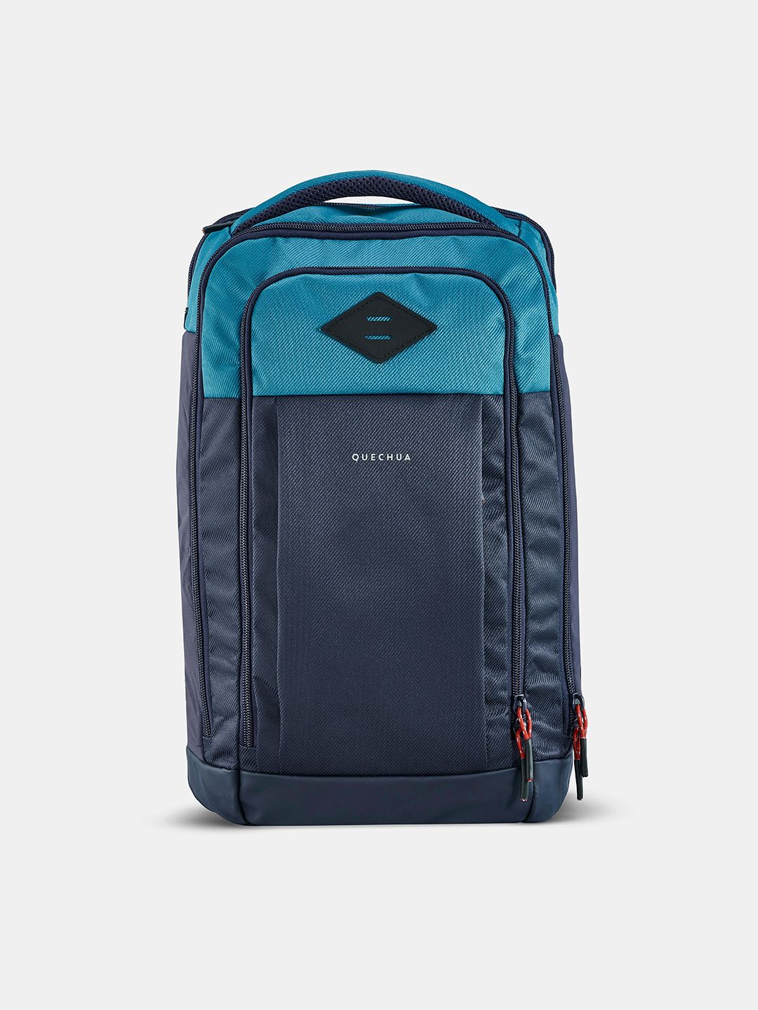 Quechua By Decathlon NH Escape 500 Unisex Blue & Navy Blue Colourblocked Hiking Backpack Price in India