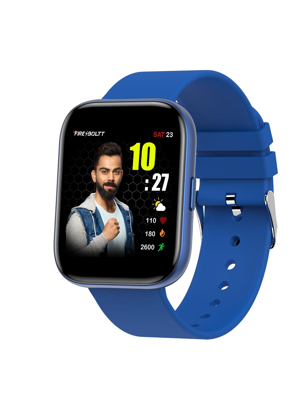 Fire-Boltt Unisex Blue Mercury Smartwatch 06BSWAAY#5 Price in India