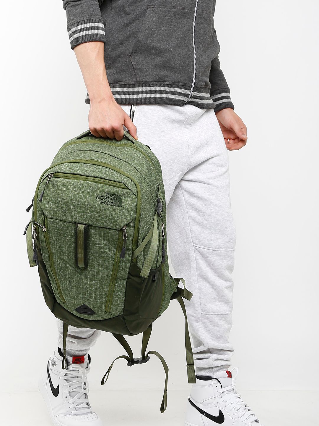The North Face Surge Olive Backpack The North Face Women main image 4