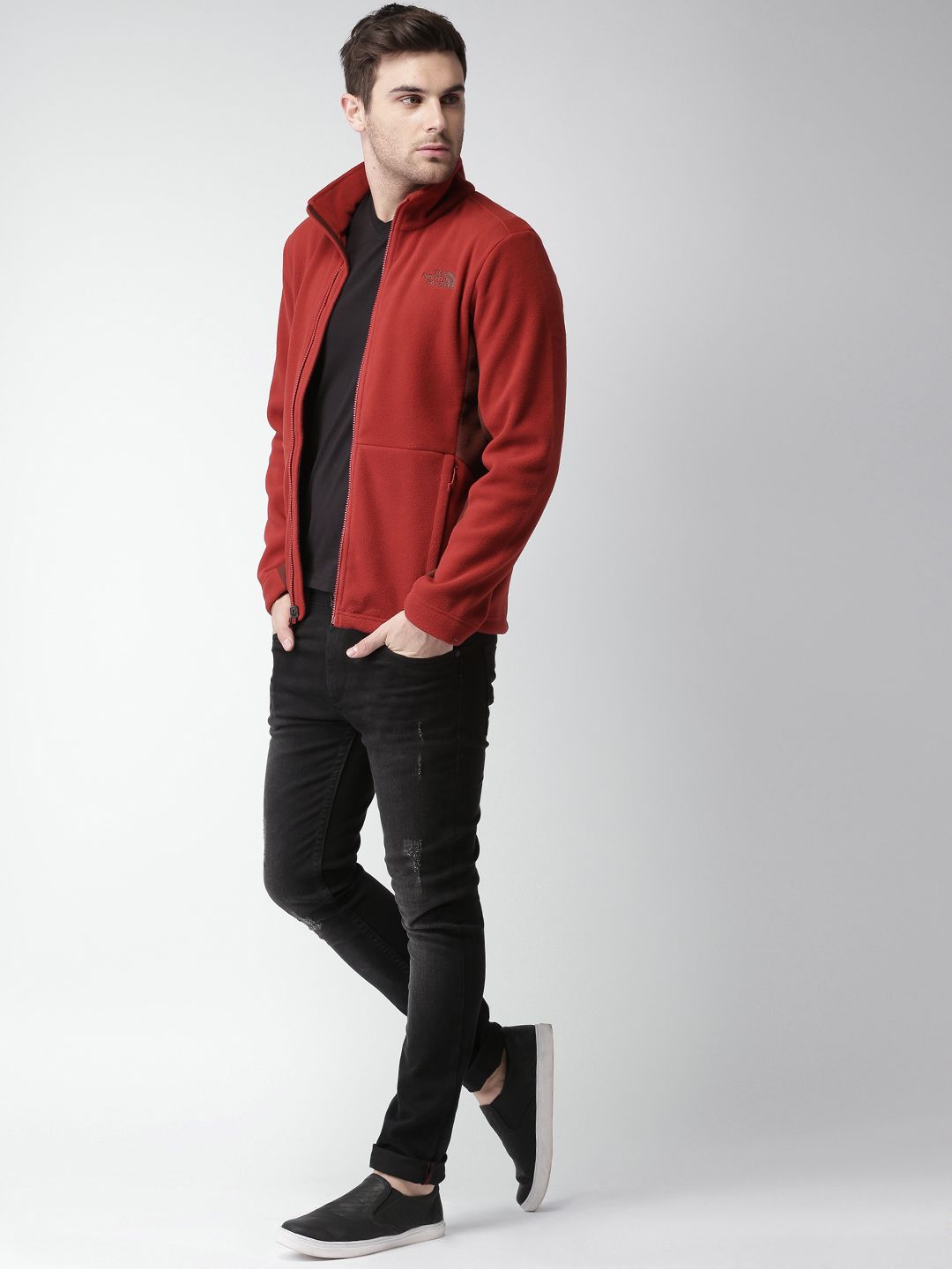 Buy The North Face Men Red Jacket - Jackets for Men 1704092 | Myntra