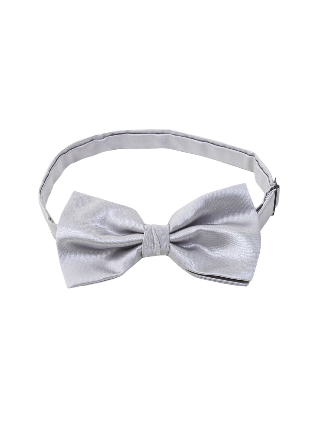 Alvaro Castagnino Men Grey Solid Bow Tie
