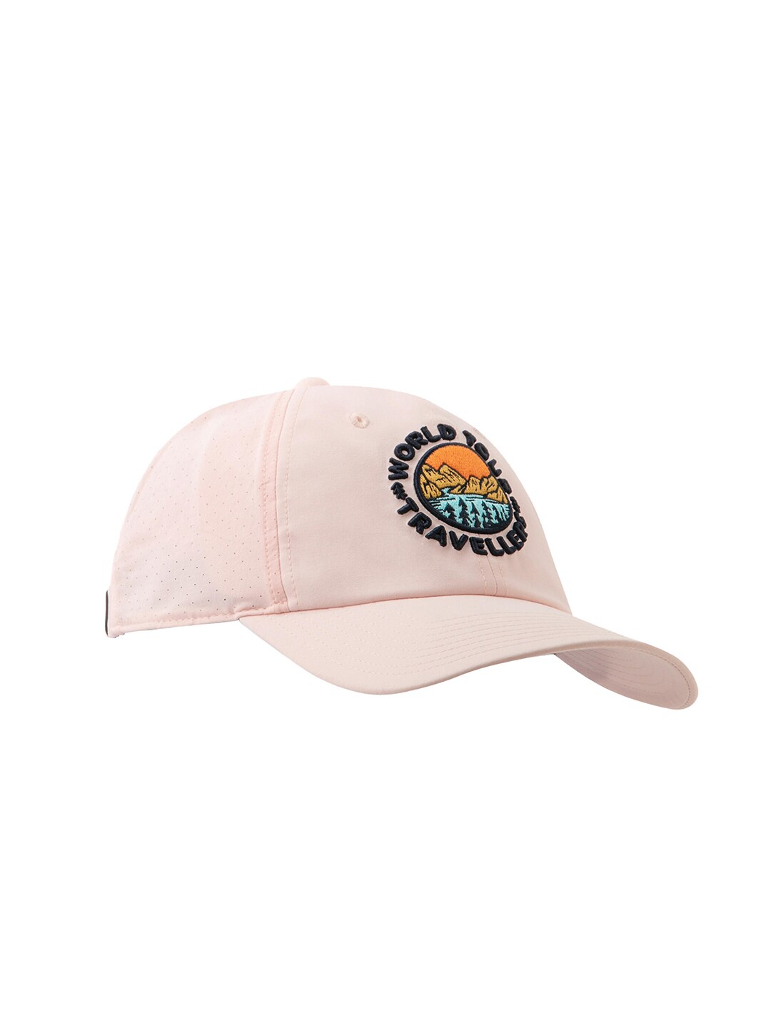 FORCLAZ By Decathlon Unisex Pink Embroidered Baseball Cap Price in India