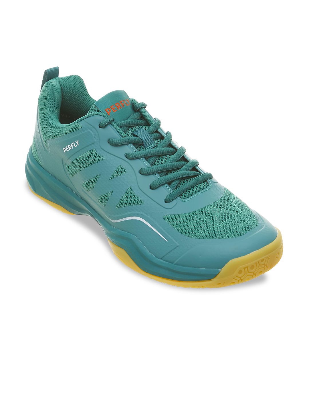 Decathlon Perfly - Men Green BS 530 Breathable Badminton Shoes