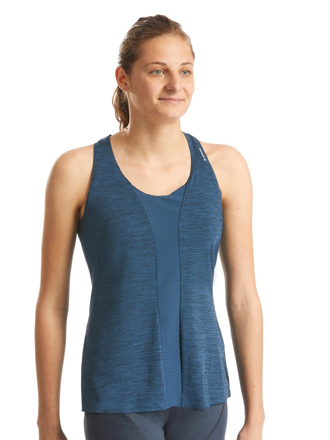 Simond By Decathlon Women Blue Solid Climbing T Shirt Price in India