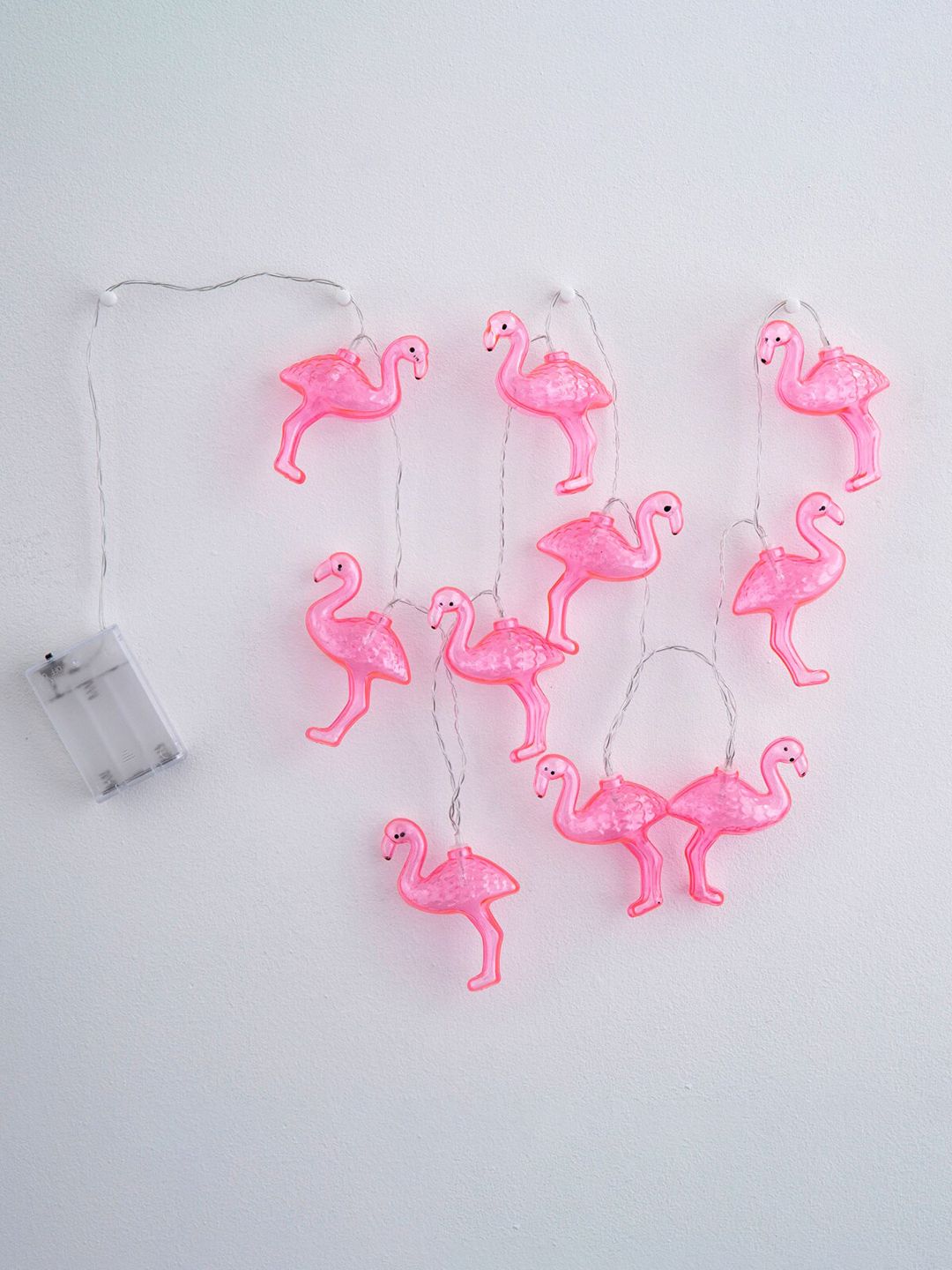 Home Centre Pink Flamingo Shaped LED String Light Price in India