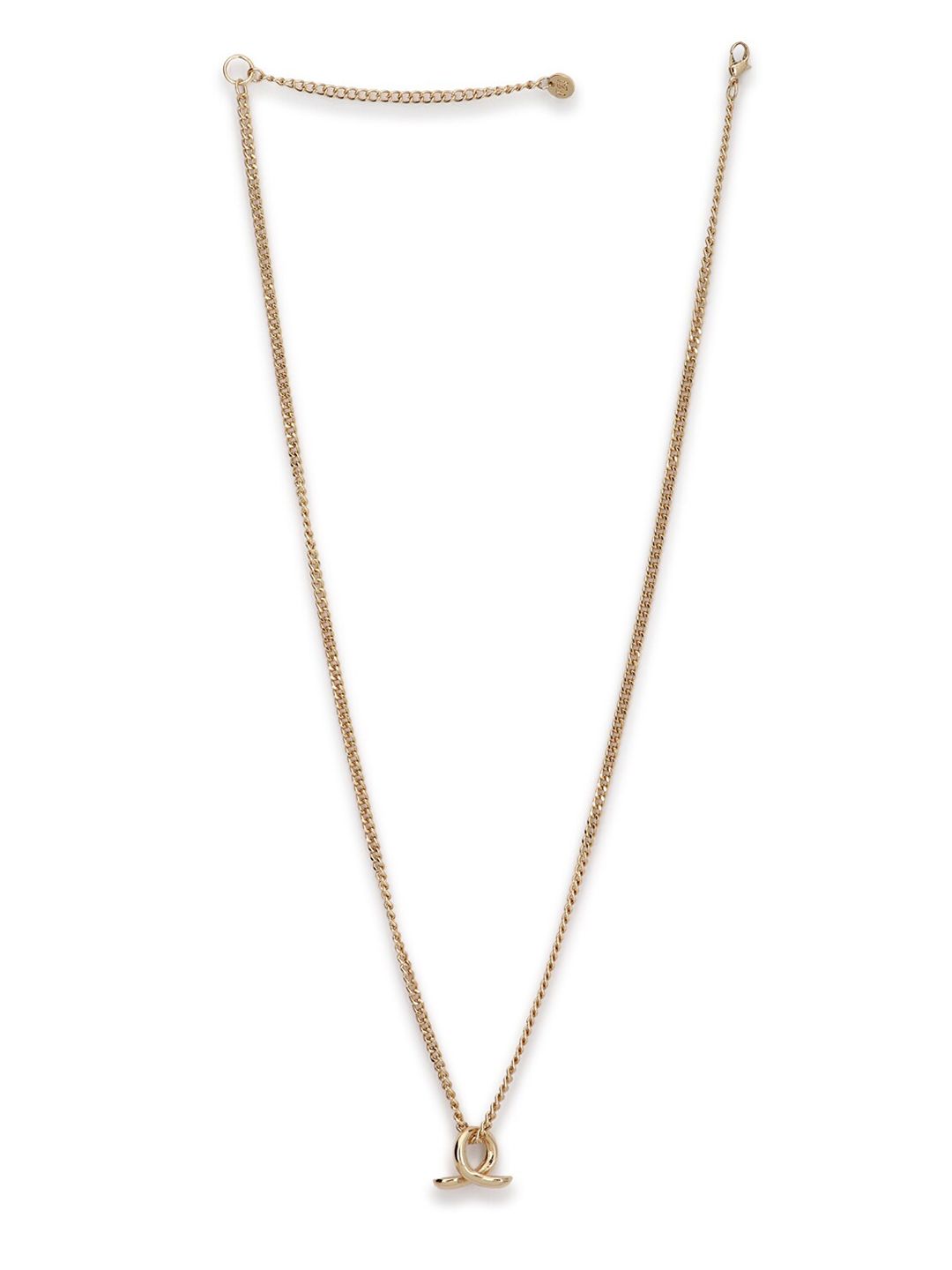 FOREVER 21 Gold-Toned Charm Necklace Price in India