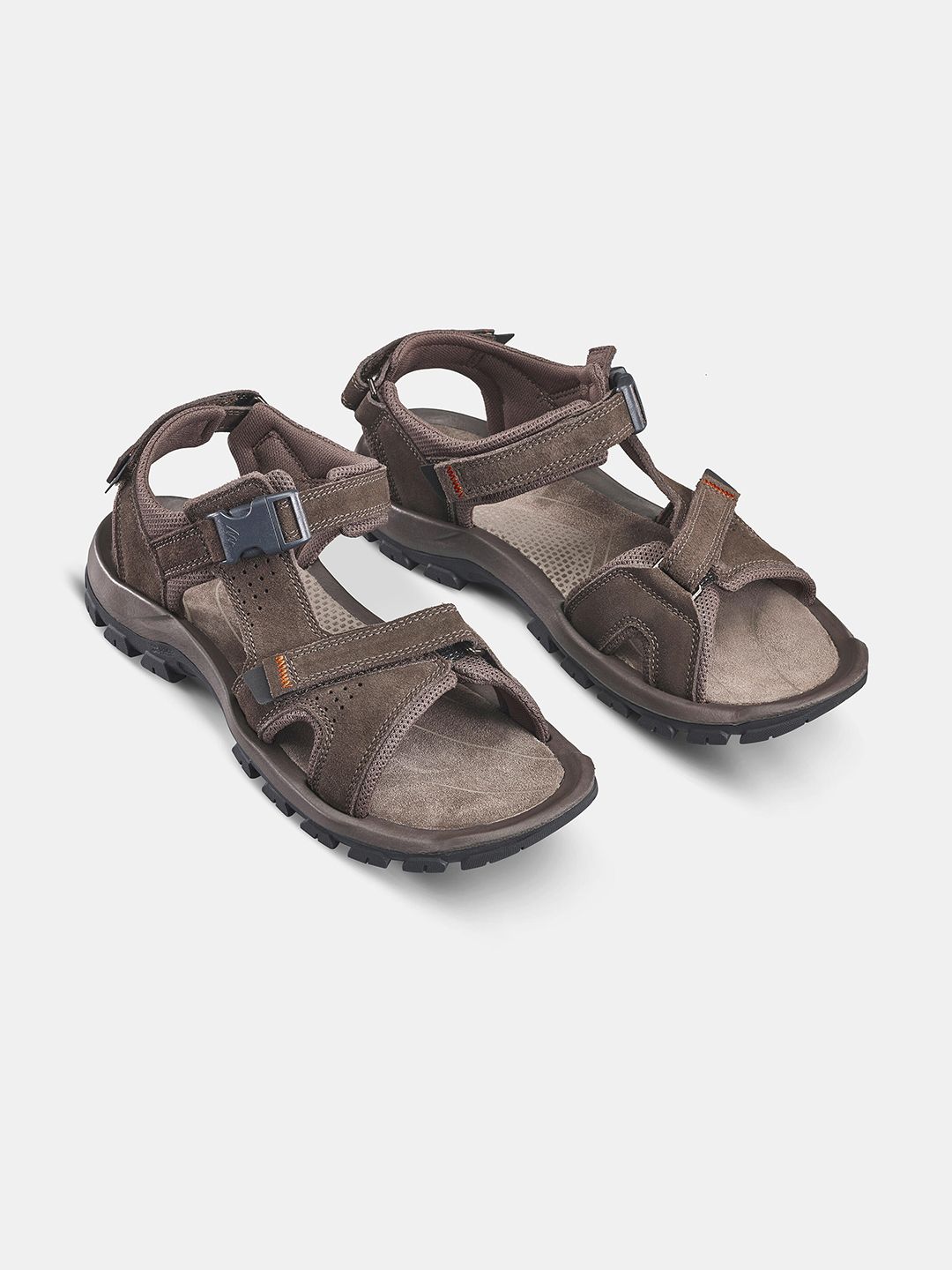 Decathlon Quechua - Men Brown NH500 Cushioned Hiking Sports Sandals
