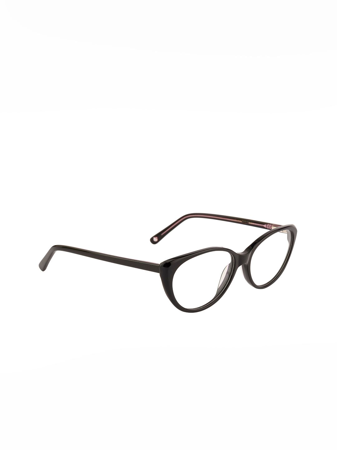 Ted Smith Women Black Full Rim Cateye Frames Price in India