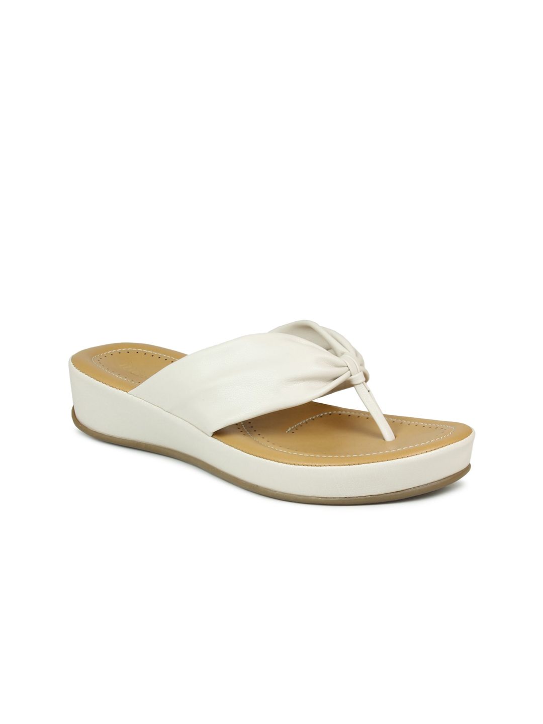 Inc 5 Beige Wedge Sandals Price in India