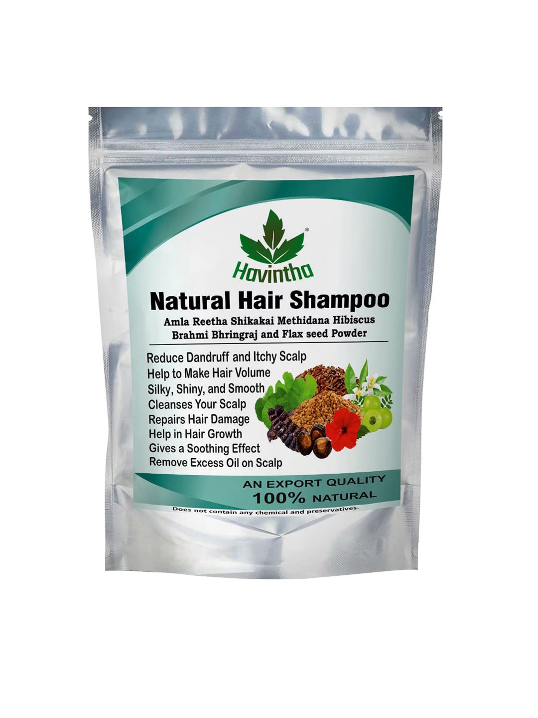 Havintha Natural Hair Shampoo Powder with Amla-Shikakai-Hibiscus & Bhringraj 227 g Price in India